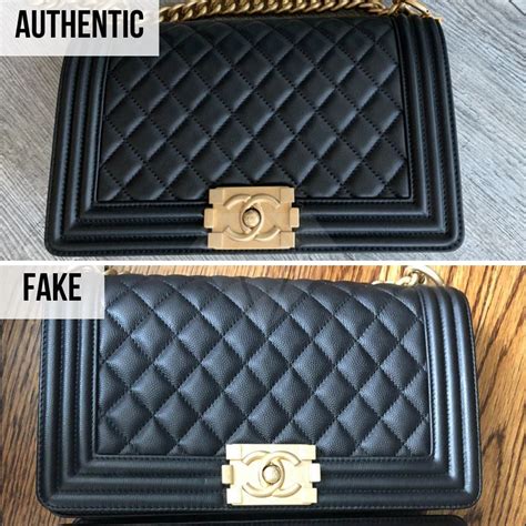 chanel bag boy fake|how to authenticate chanel bag.